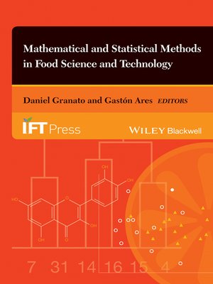 cover image of Mathematical and Statistical Methods in Food Science and Technology